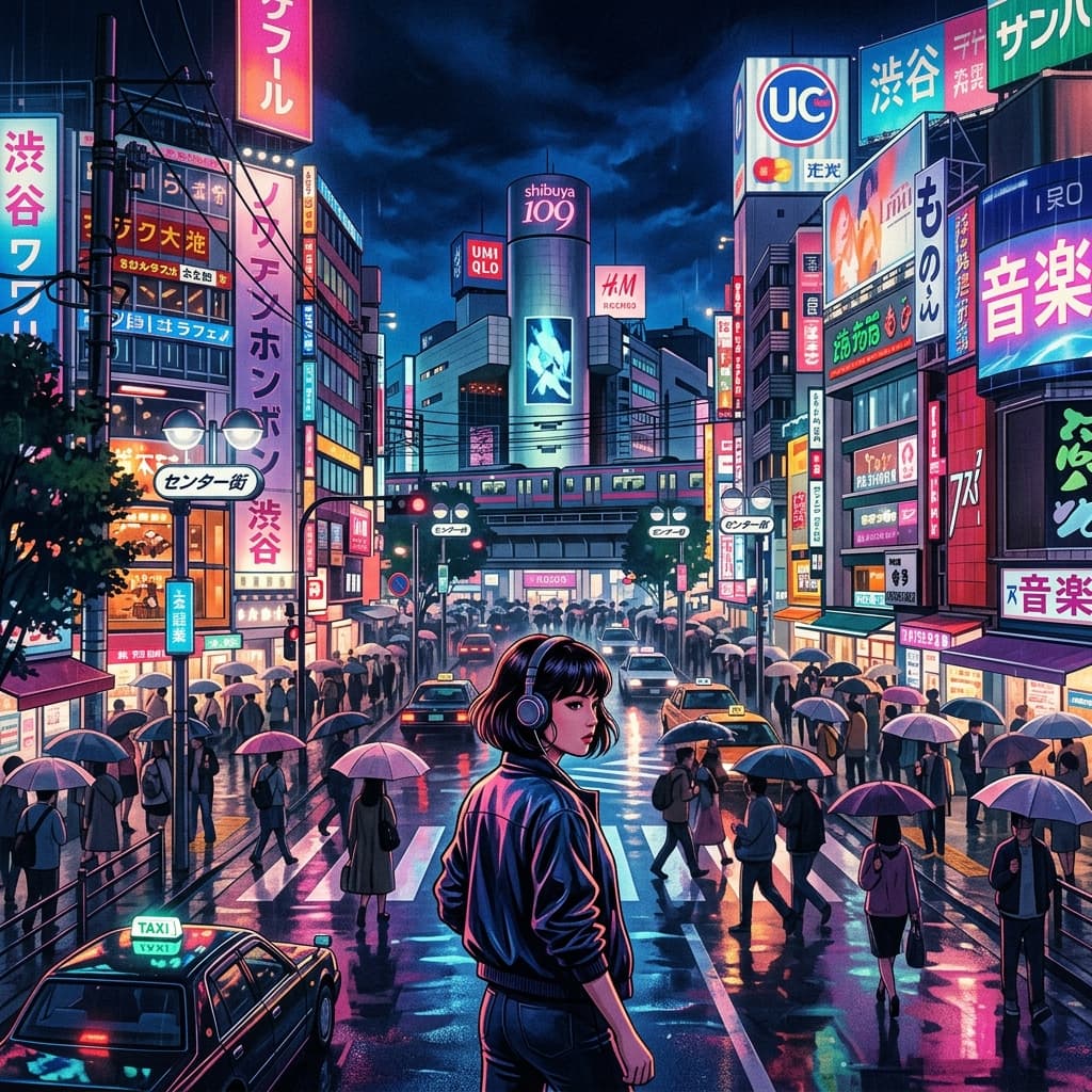 Pochette de Rainy Night